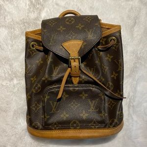 Louis Vuitton Montsouris PM Vintage Backpack